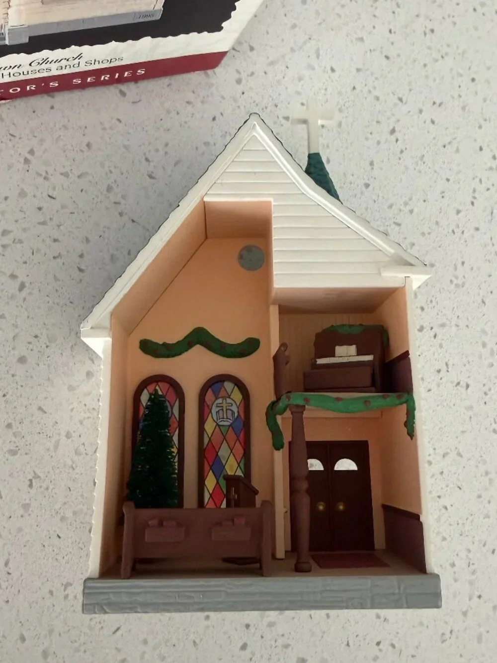 Hallmark Ornament Nostalgic Houses and Shops Town Church #12